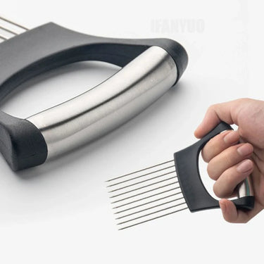 Arthritis Aid Vegetable Slicer with Stainless Steel Holder